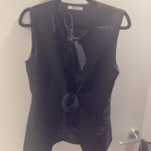 New w/out Tags Peppermayo Dottie Tie Top in Black Size: 6